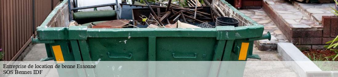 Entreprise de location de benne 91 Essonne SOS Bennes IDF